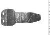 inlaid strap-end
late-Saxon