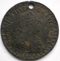 George III Three Shilling Bank Token (Forgery)