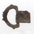 Single Loop D-Shaped Buckle with Plate