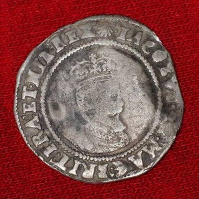 James I Irish Shilling