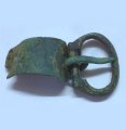 Single Loop Oval Buckle with Plate