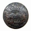 Military Uniform Button, 74th Regiment of Foot