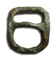 Double Loop Asymmetrical Buckle.
