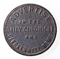 Advertising Token, Daily Chronicle and Clerkenwell News