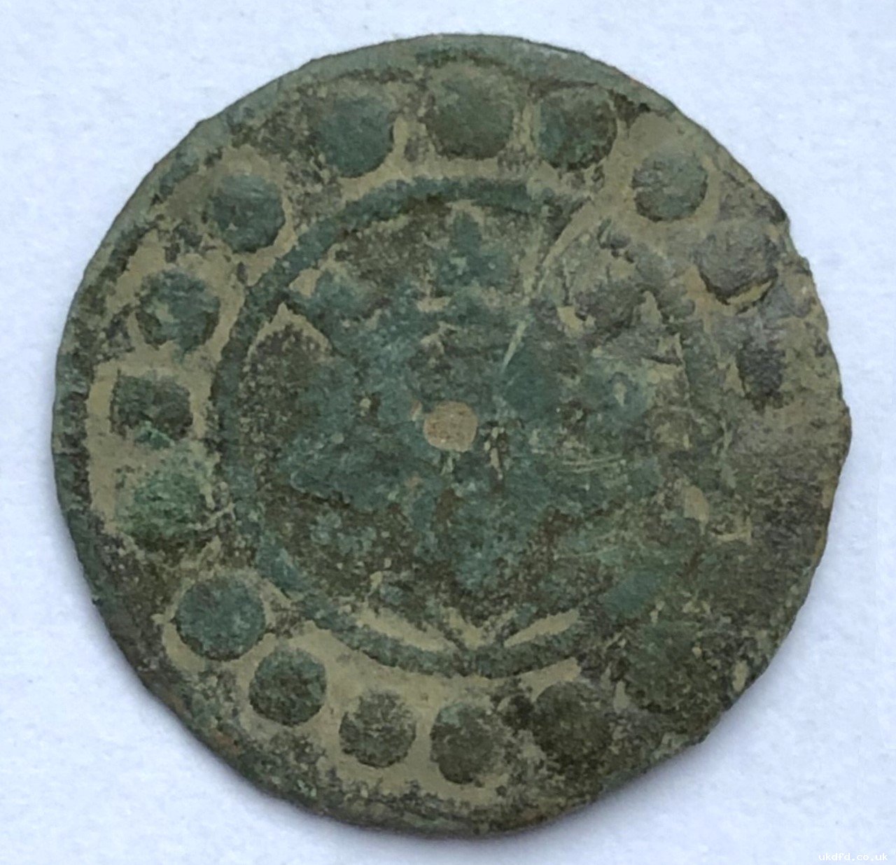 English 'Sterling Bust' Jeton