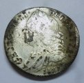 George II Sixpence (Contemporary Forgery)